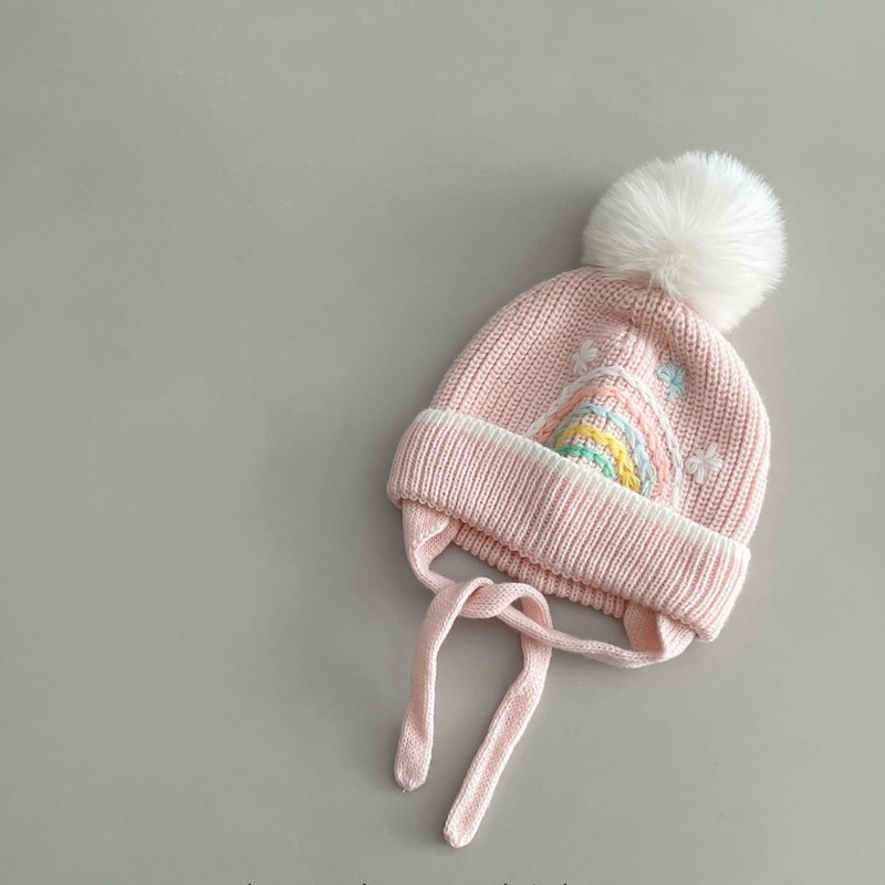 Nón Len Gấu cho bé