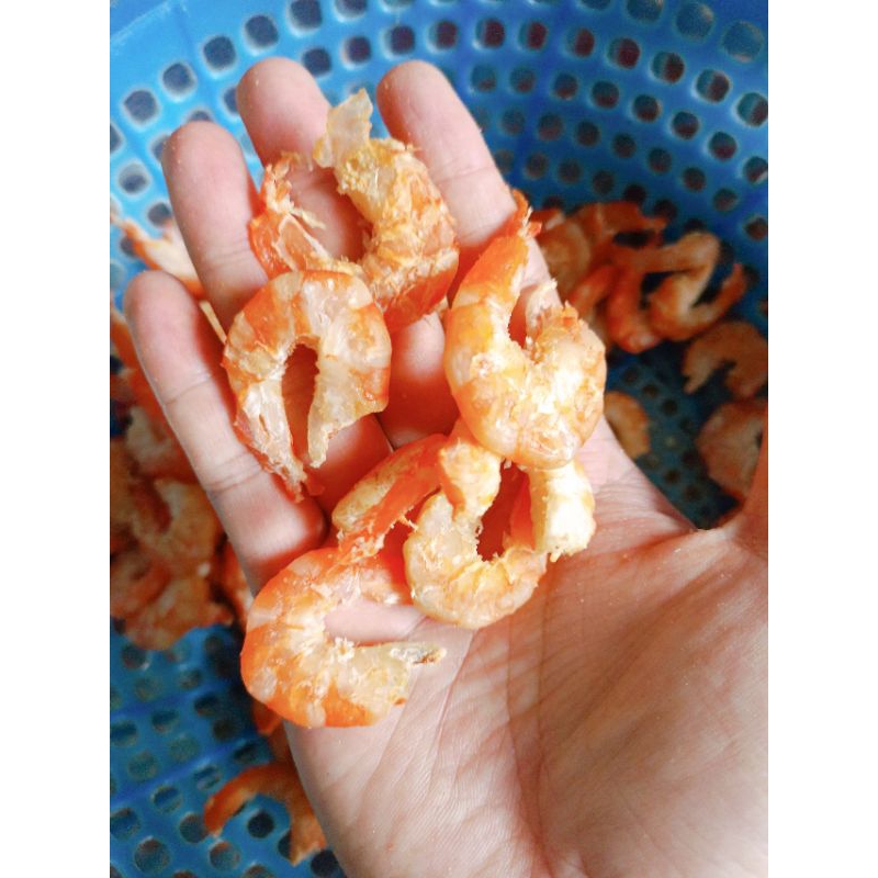 Tôm khô từ tôm thẻ -Tôm loại 1 hàng đẹp lựa từng con, không sử dụng phẩm màu KL:1kg