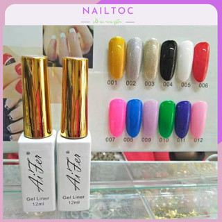 Cọ nét gel aifer - cọ vẽ móng 12ml