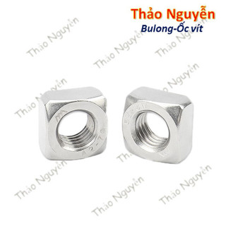 Tán ecu vuông inox 304 size m3 m4 m5 m6 m8 m10