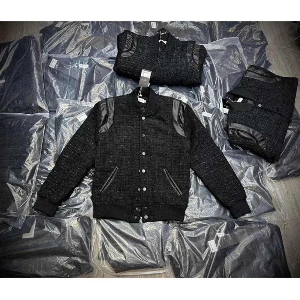 Áo Khoác Bomber Teddy Kim Tuyến Bản Siêu Cấp Hot Trend