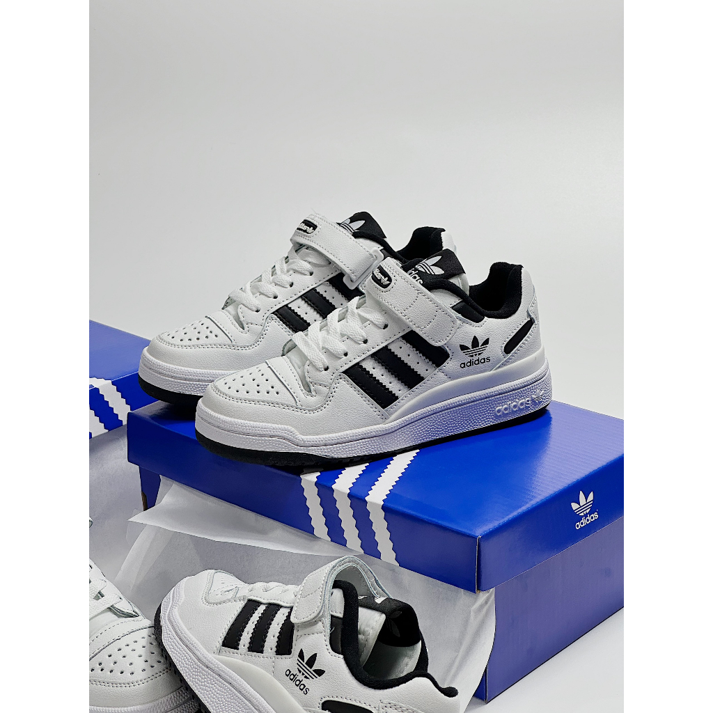 [1991 Store] Giày Thể Thao Das Forum quai dán màu đen trắng Bản SC đẹp nhất thị trường_ Giày adidas forum trắng đen