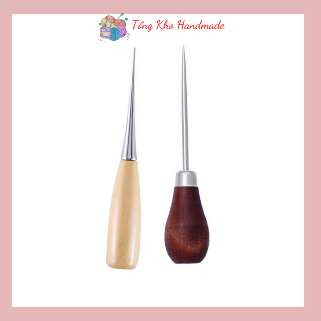 Cây Dùi Đục Lỗ Cán Gỗ