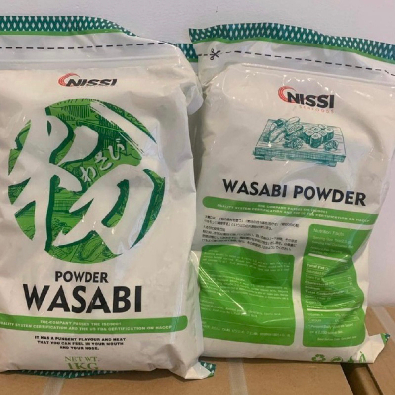 BỘT MÙ TẠT NHẬT BẢN. CHIẾT TÚI LẺ 100G. WASABI POWDER