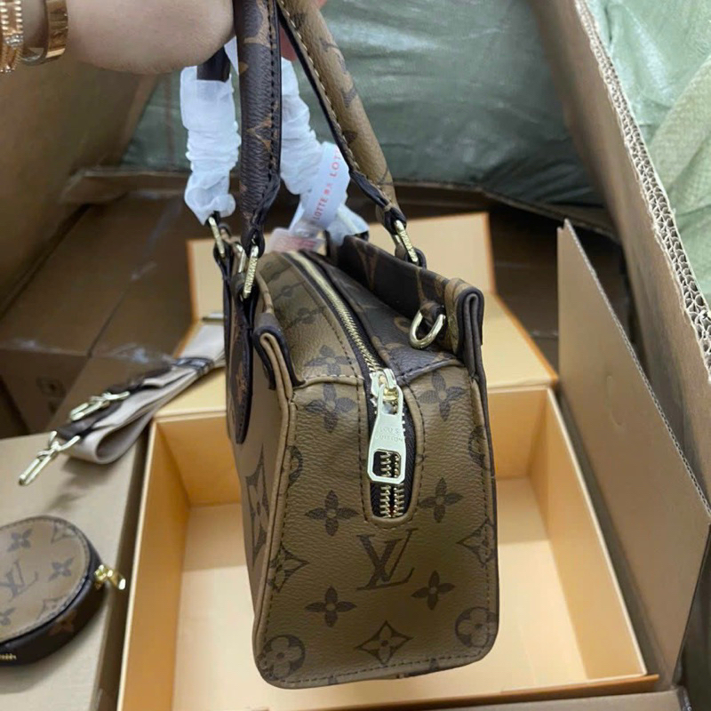 Túi Eo vi xach tay nữ dáng dài Size 25 cm bản 2 box siêu đẹp