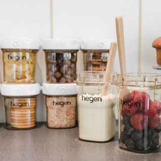 Hegen Bộ Cổ Nối Và Nắp Đậy Núm Ti, Nắp Trữ Bình Sữa Hegen Cam Kết Chính Hãng Hàng Công Ty