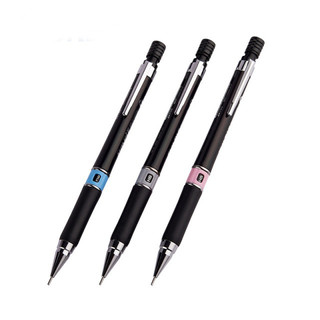 Bút viết chì kim bấm cơ khí baoke màu đen simple zd105 / zd-105 ngòi 0.7mm hb
