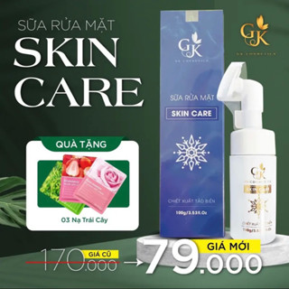 [KÈM 3 NẠ] SỮA RỬA MẶT SKIN CARE TẢO BIỂN GIÁNG KIỀU 170K