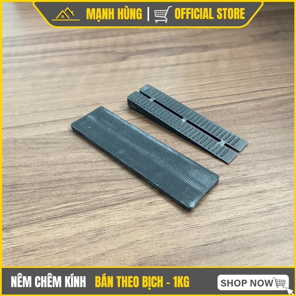 Nêm nhựa chêm kính 3mm - 5mm, Nêm vát, Đệm kê kính