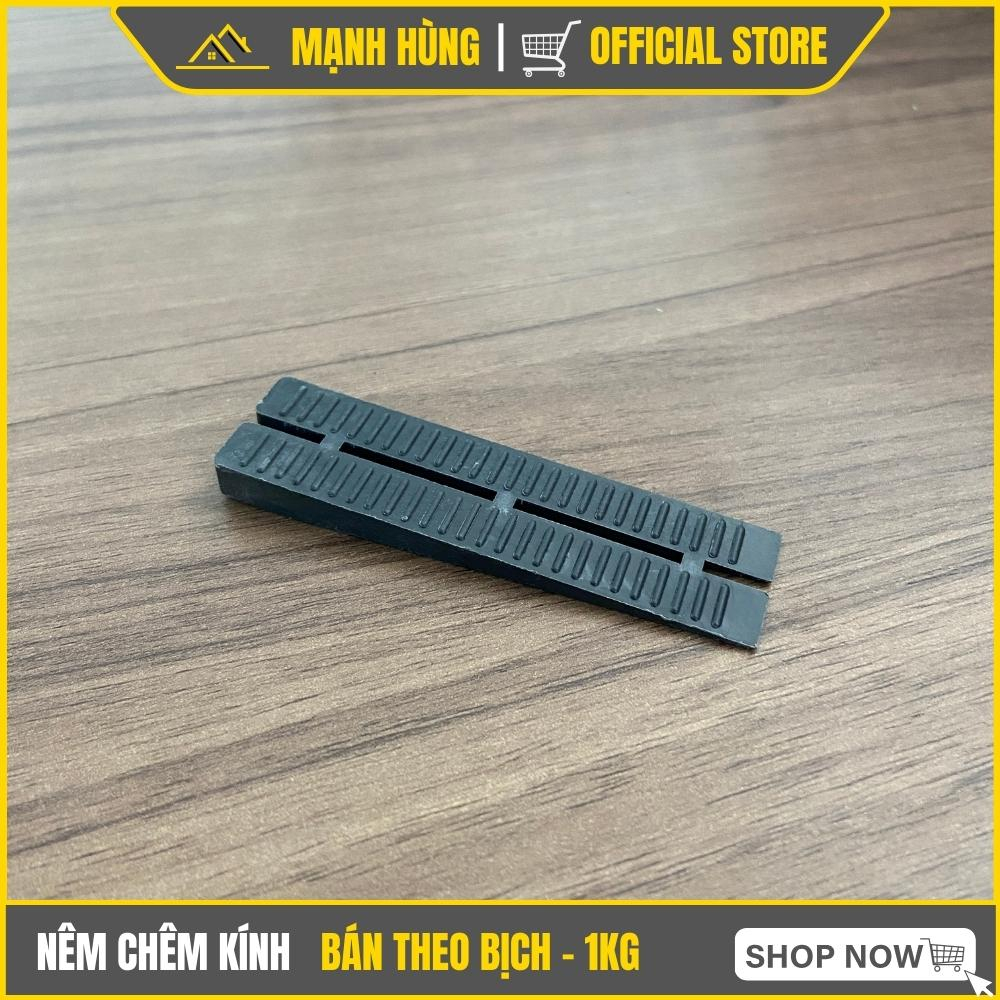 Nêm nhựa chêm kính 3mm - 5mm, Nêm vát, Đệm kê kính