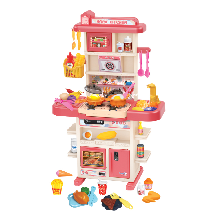 Đồ Chơi Bộ Bếp Hồng Lớn 43 Chi Tiết SWEET HEART SH0059