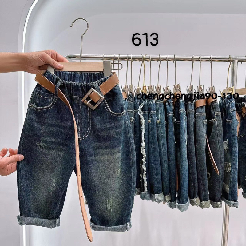 Quần JEANS CAO CẤP size nhí cho bé trai hàng Quảng Châu