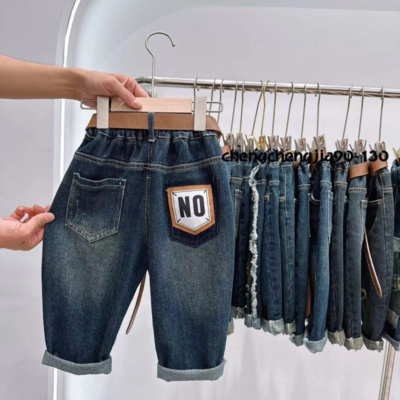 Quần JEANS CAO CẤP size nhí cho bé trai hàng Quảng Châu