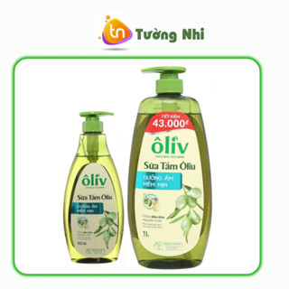 Sữa Tắm OLIV Dưỡng Ẩm Sáng Da 165ml/650ml/1000ml
