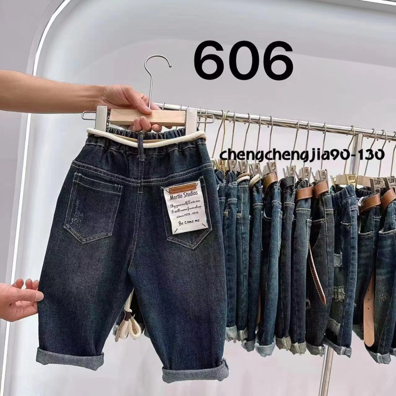 Quần JEANS CAO CẤP size nhí cho bé trai hàng Quảng Châu