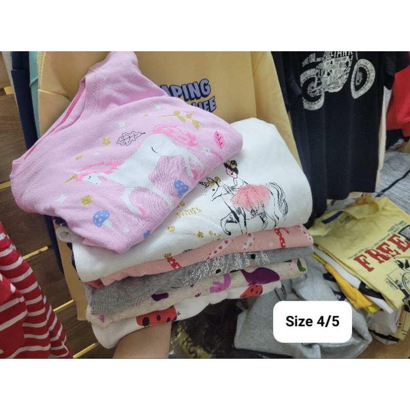 Bộ cotton next bé gái xuất xịn