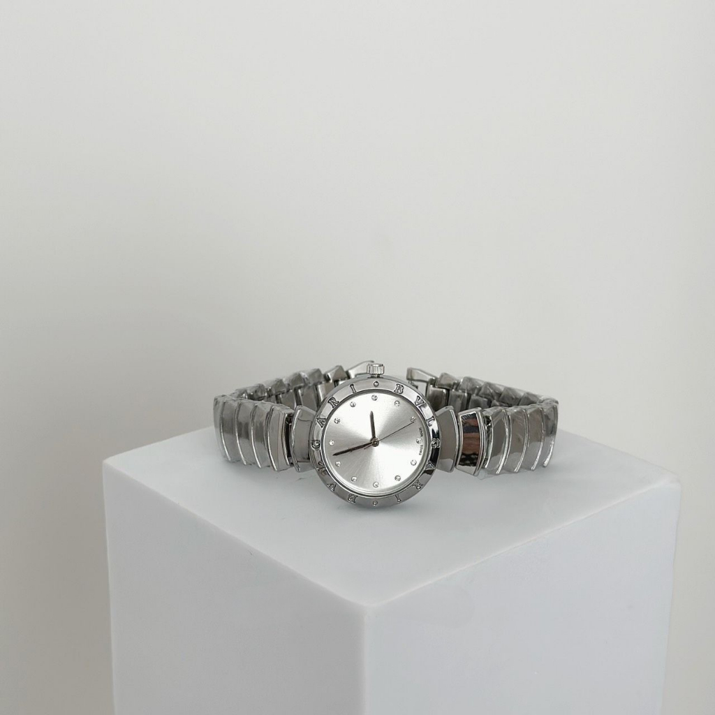 Đồng hồ nam nữ dây kim loại TB323 chống nước bảo hành