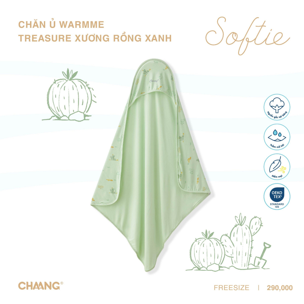 Chăn Ủ Warmme Treasure CHAANG AW23D10