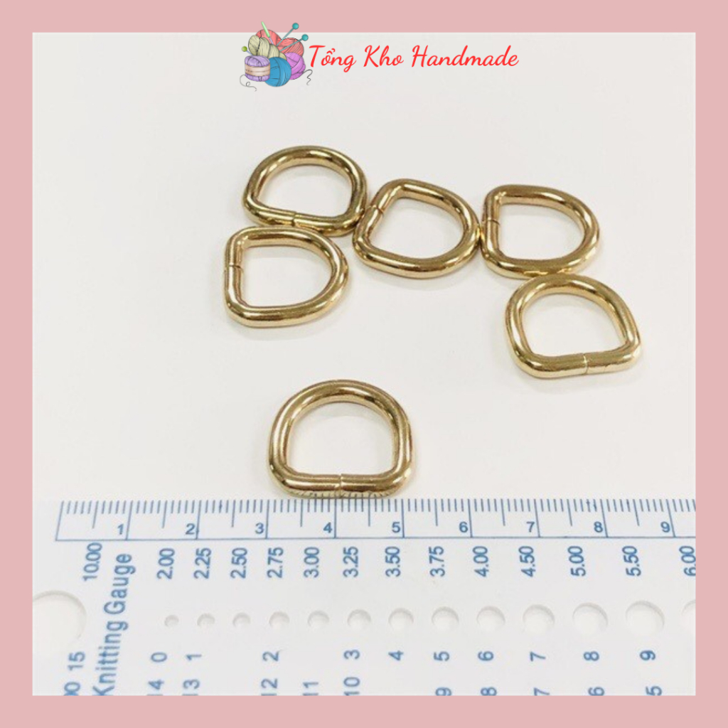 1 chiếc khoen D thường đủ size, đủ màu