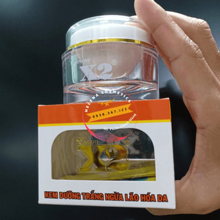 Kem dưỡng trắng da mặt ngừa lão hóa da 10 tác dụng X2 chính hãng 30g - Mỹ Phẩm Uyên Nhi