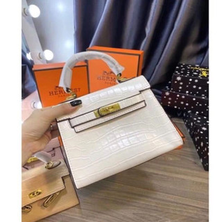 Túi h -m vân rắn size 19cm-21cm-25cm hàng full box
