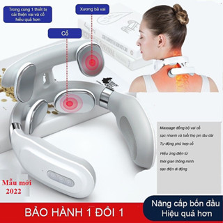 Máy Mát Xa Cổ Vai Gáy JT, Massage Giảm Đau Mỏi Với 4 Chế Độ Massage Và 16 Mức Độ Điều Chỉnh JT008