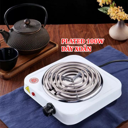 Bếp điện làm nóng cafe, hơ lá trầu không sau sinh cho mẹ bỉm 100W, 1000W