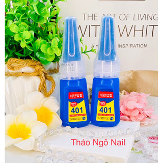 Keo dán móng đa năng 401 Hàn Quốc loại tốt (20g)