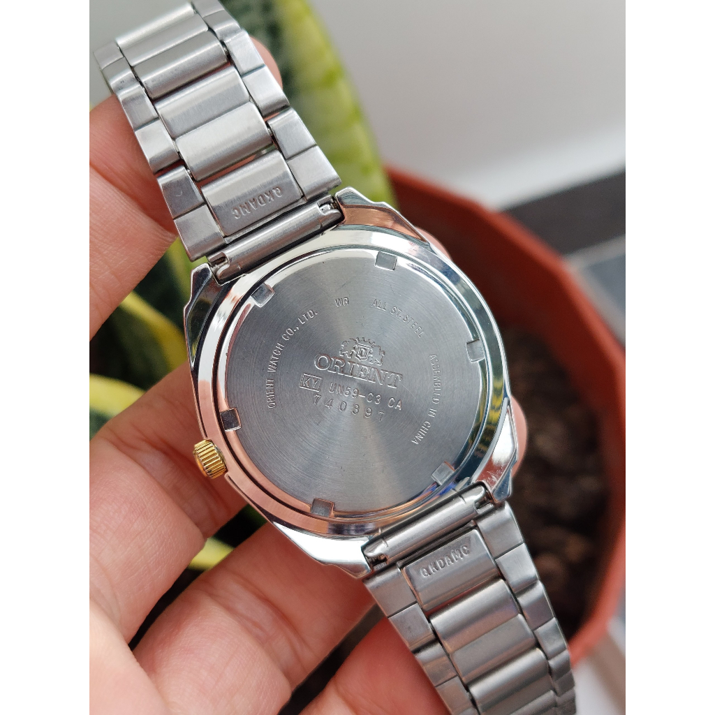 Đồng hồ nam Orient 3 sao hàng Si chạy pin