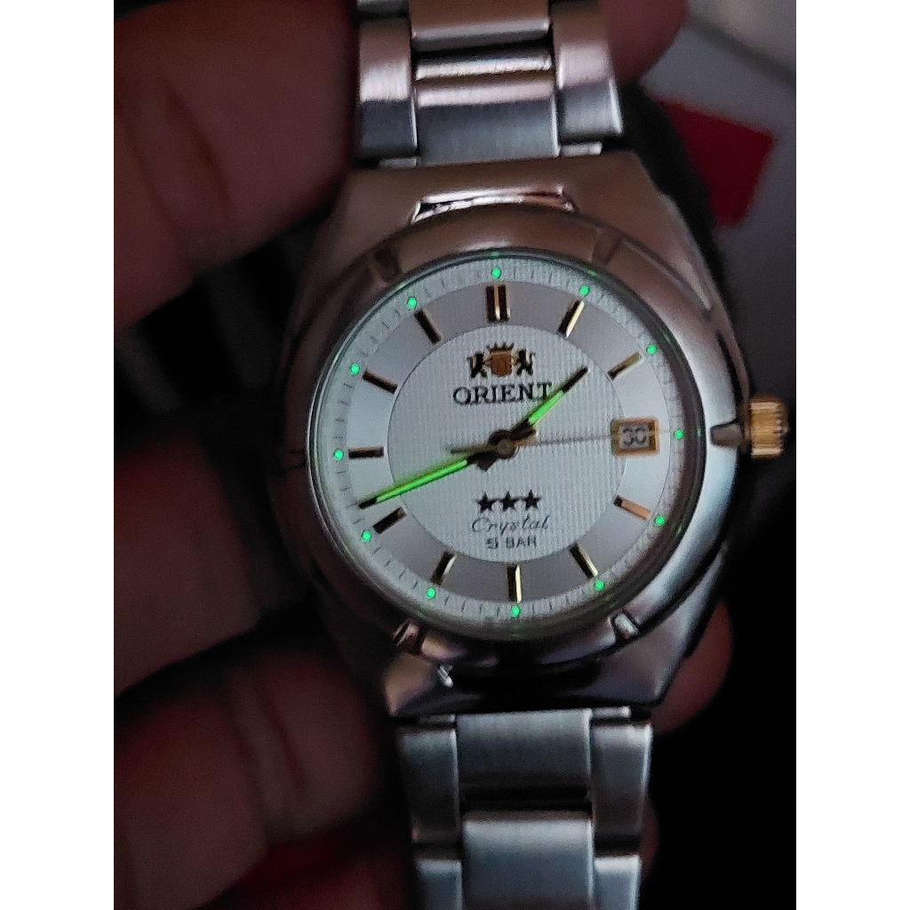 Đồng hồ nam Orient 3 sao hàng Si chạy pin