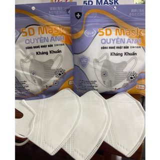 Khẩu trang 5d quyền anh 3 lớp kháng khuẩn