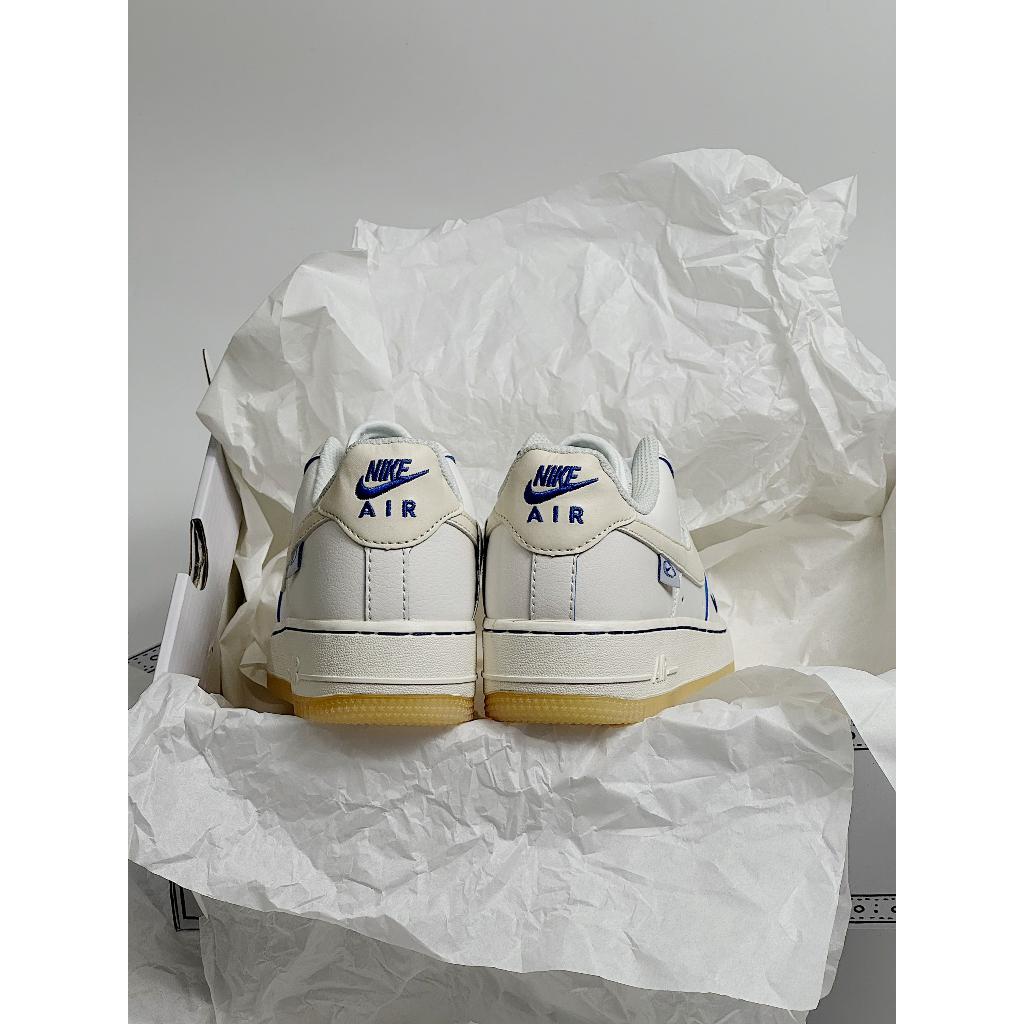 GIÀY THỂ THAO AF1 GLOBAL MẪU MỚI NHẤT 2023_GIÀY SNAKER AF1 TRẮNG PHỐI XANH SIÊU HOT