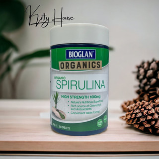 TẢO SPIRULINA HỮU CƠ BIOGLAN ORGANIC 1000mg 200 VIÊN CHÍNH HÃNG