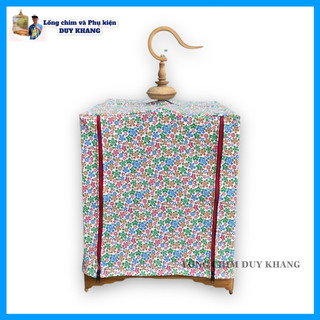  Áo lồng chim chào mào vải hoa chất thun kate  đủ size  - phụ kiện lồng chim Duy Khang 