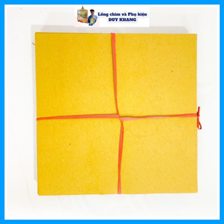 Giấy lót lồng chim chào mào vuông dày dặn nhiều kích thước trọng lượng 2kg - phụ kiện lồng chim Duy Khang