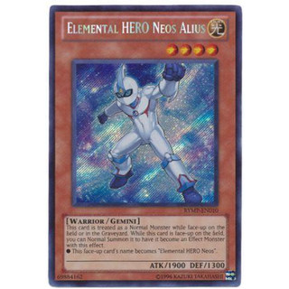 [ dưa hấu yugioh ] Lá bài thẻ Elemental HERO Neos Alius - Secret Rare - Tặng bọc bài nhựa bảo quản