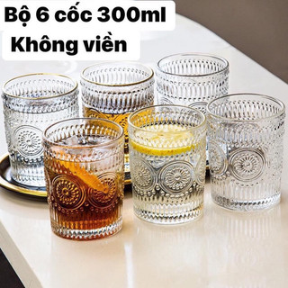 Combo 6 cốc hoa mặt trời 300ml.