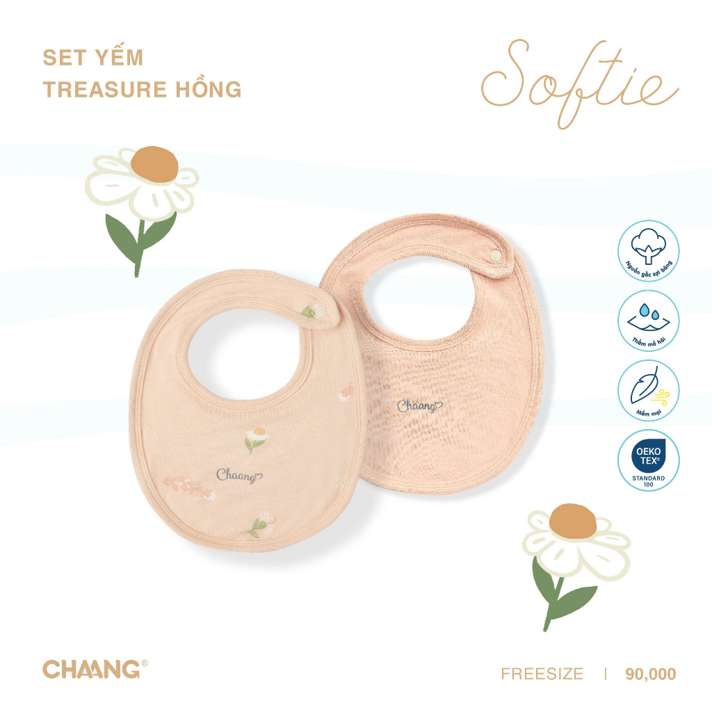 Set Yếm Treasure Cho Bé CHAANG AW23D10
