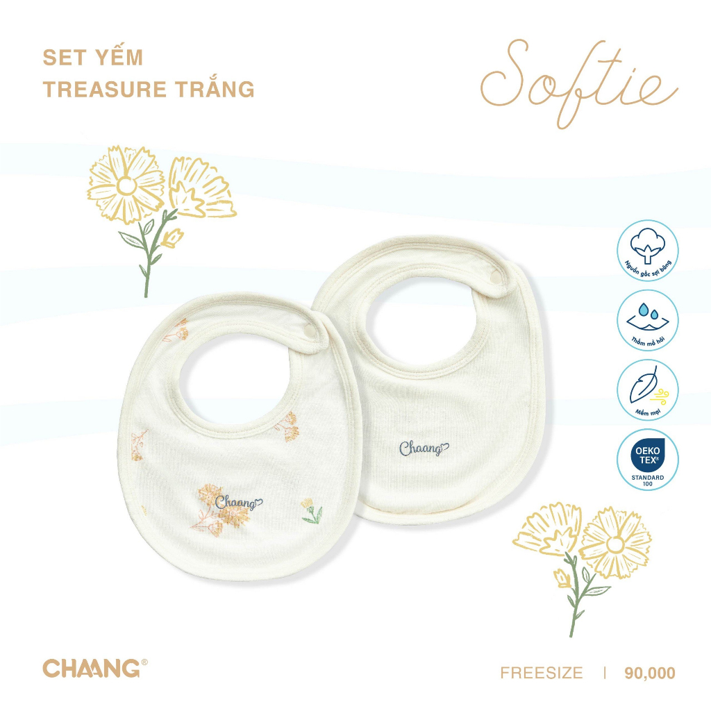 Set Yếm Treasure Cho Bé CHAANG AW23D10