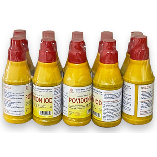 Dung dịch sát khuẩn vết thương Povidone-iod 10% 90 - 500ml | Dung dịch vệ sinh ngoài da | dung dịch sát khuẩn