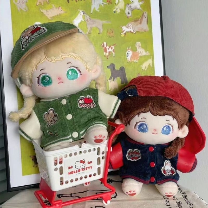 Áo khoác bóng chày phong cách trẻ trung cho doll 20cm