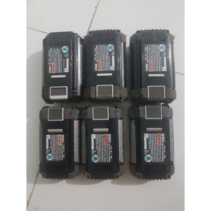 Pin ryobi 40v lấy vỏ mạch pin không lên đèn