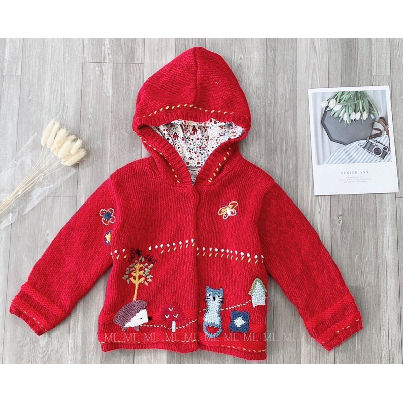 Áo khoác len Nếch baby dư xịn xuất uk