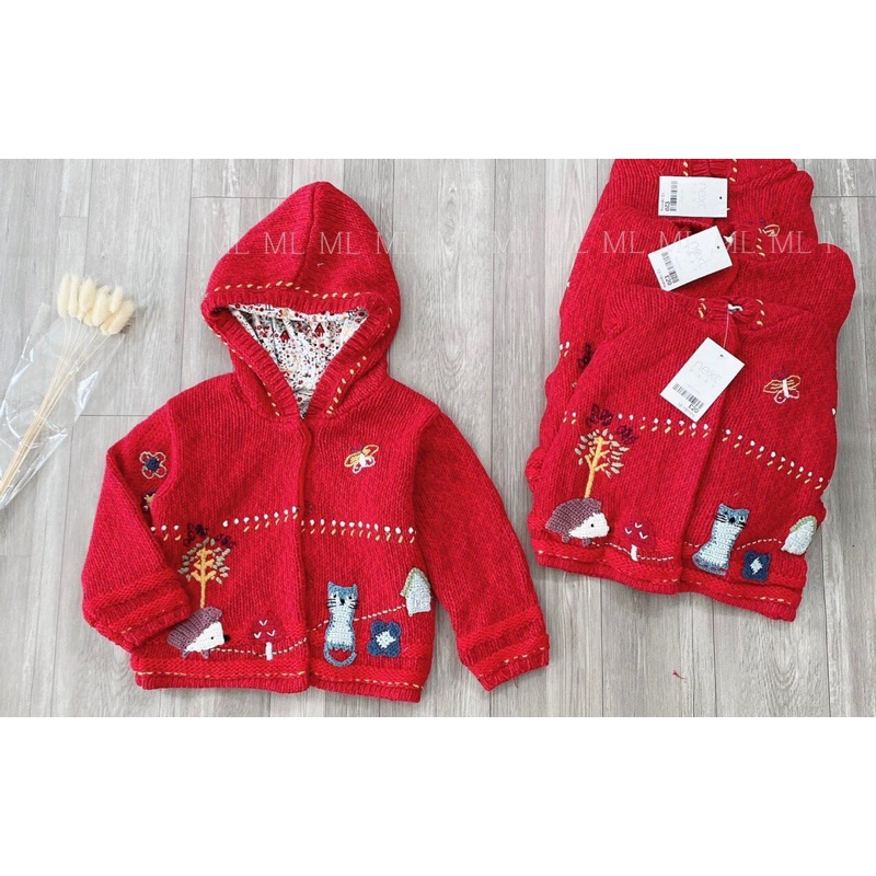 Áo khoác len Nếch baby dư xịn xuất uk
