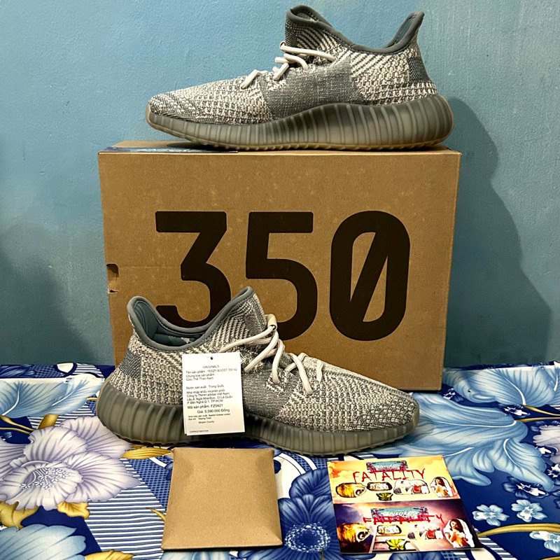 'Giày Cổ Thấp' adidas Yeezy Boost 350 V2 'Israfil'