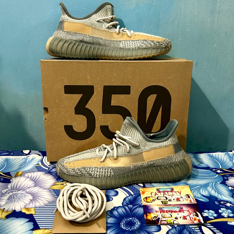 'Giày Cổ Thấp' adidas Yeezy Boost 350 V2 'Israfil'