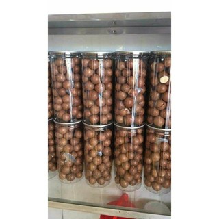 (HŨ 500G) MACCA DAKLAK SẤY NỨT VỎ