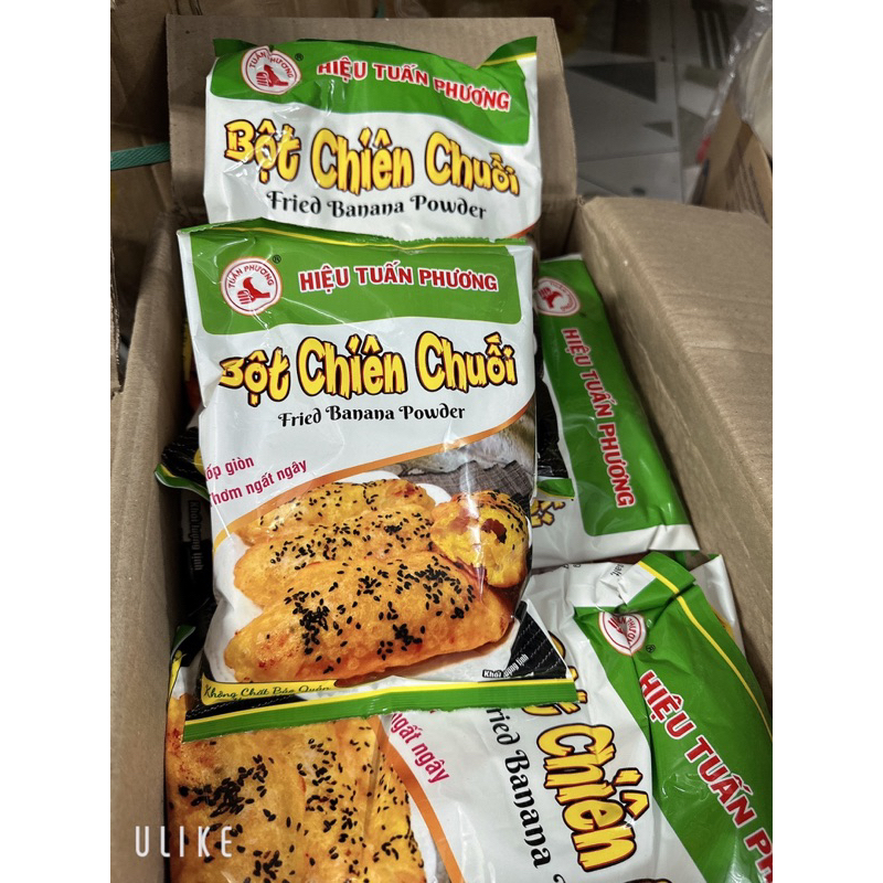 Bột chiên chuối gói 1kg - Bột chiên bánh chuối thơm ngon