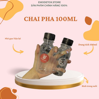 Chai nhựa pha giảm cân 100ml