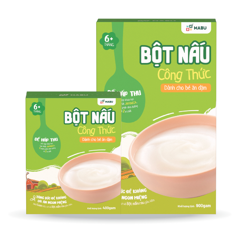 Bột ăn dặm Mabu 400g